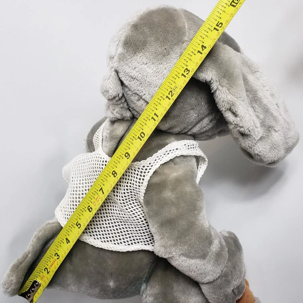 Vintage 1986 Disneyland Captain EO Hooter Elephant Plush 15" Michael Jackson Toy - Picture 16 of 16